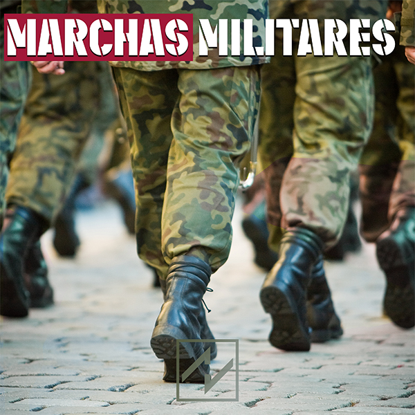 Portada del álbum Marchas Militares de Luis Vargas